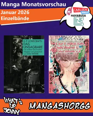 Manga Monatsvorschau Januar 2026