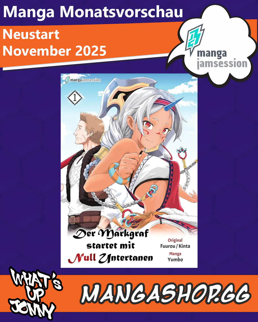 Die Manga Monatsvorschau November 2025