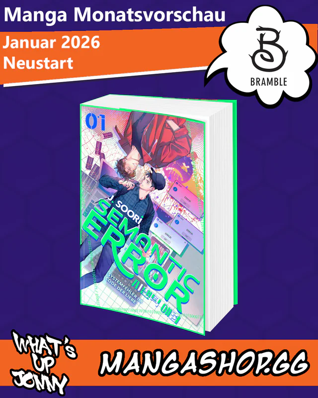 Die Manga Monatsvorschau Januar 2026