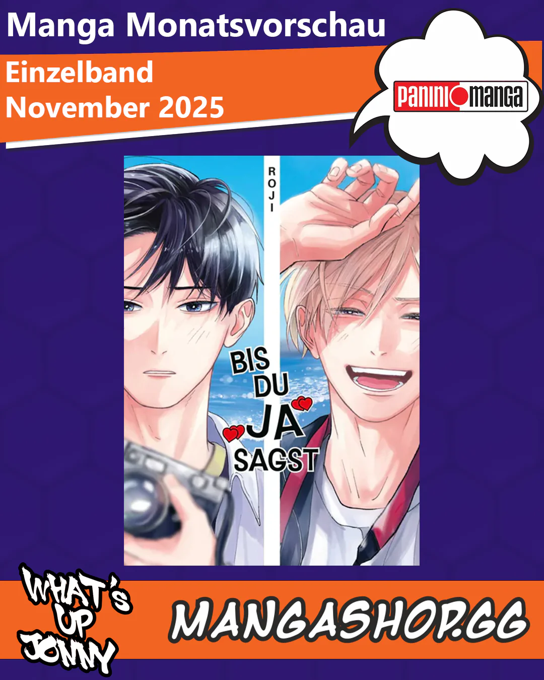 Die Manga Monatsvorschau November 2025