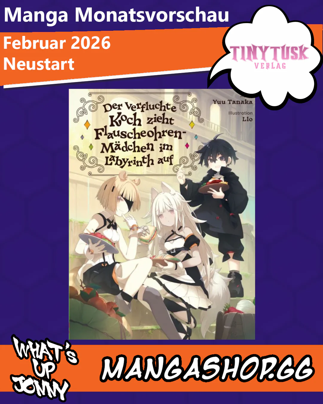Die Manga Monatsvorschau Februar 2026