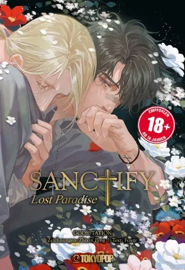 SANCTIFY – Lost Paradise Cover – Boys-Love-Manga mit Mystery-Elementen