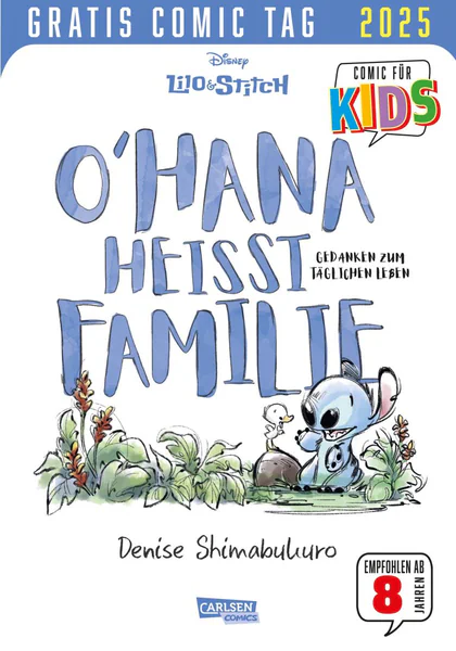 Ohana Lilo & Stitch Gratis Comic Tag