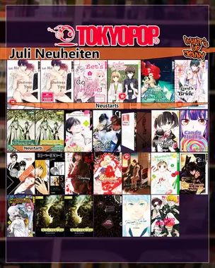Zur Monatsvorschau Juli 2025 Tokyopop
