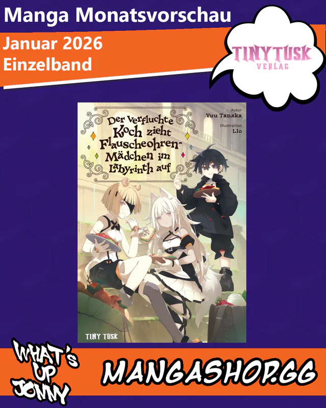 Die Manga Monatsvorschau Januar 2026