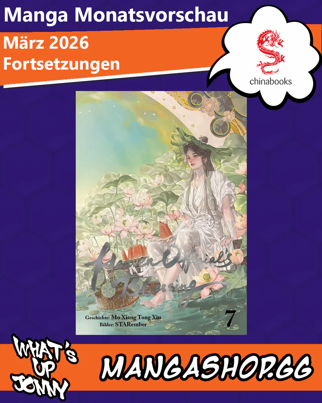 Die Manga Monatsvorschau März 2026