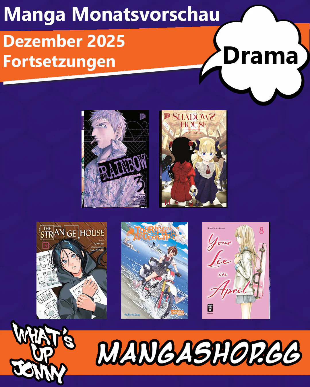 Manga im Dezember 2025!