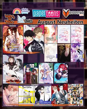 📦 Die Manga Monatsvorschau August 2025 💥