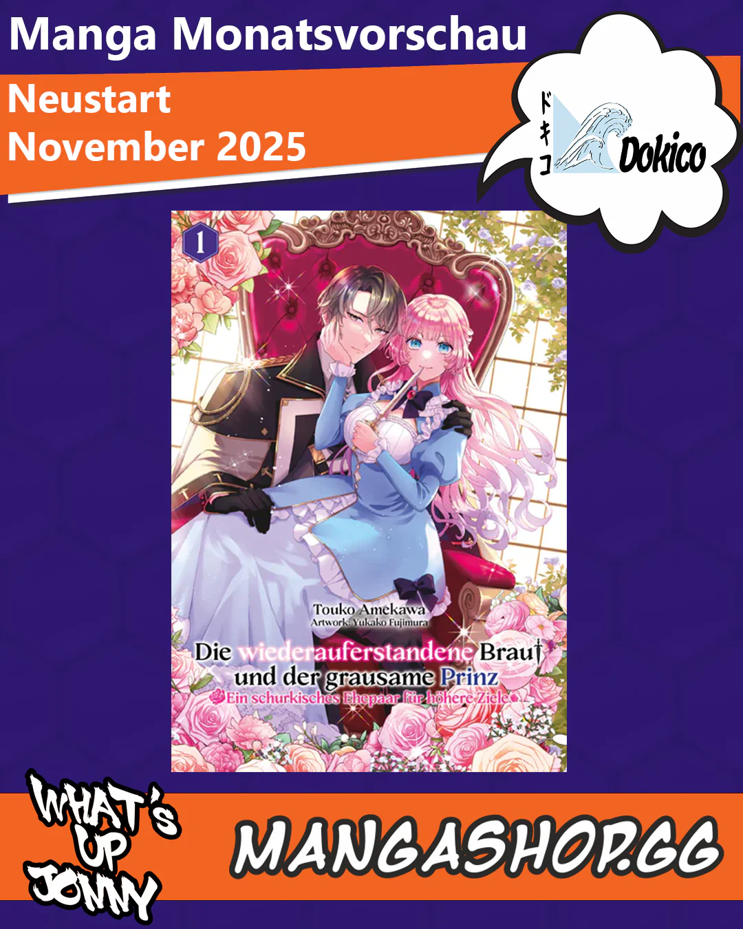 Die Manga Monatsvorschau November 2025