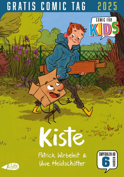 Kiste Gratis Comic Tag