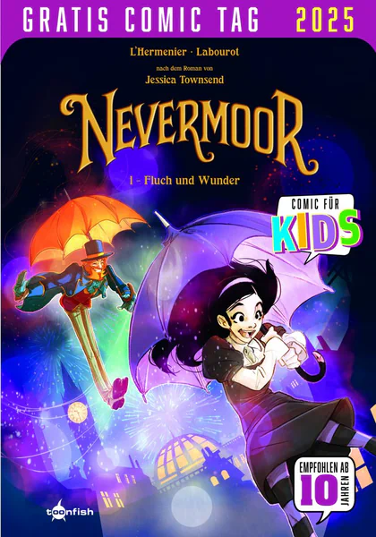 Nevermoor Gratis Comic Tag