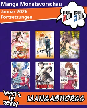 Manga Monatsvorschau Januar 2026