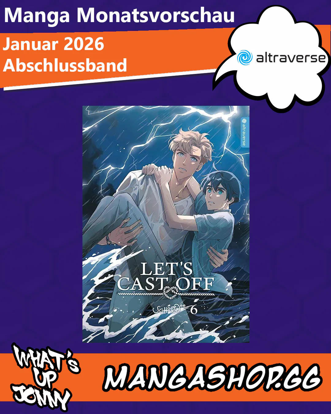 Manga Monatsvorschau Januar 2026