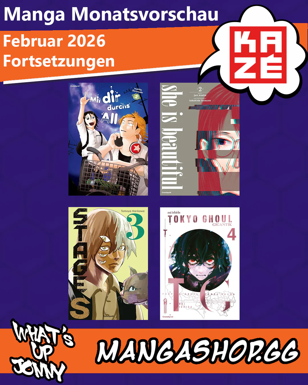Kazé Manga Februar 2026