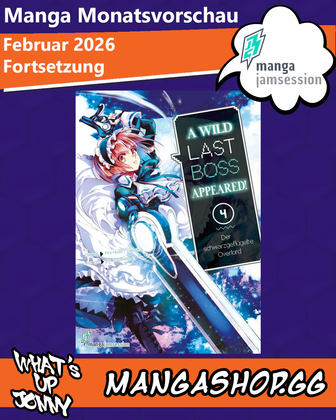 Manga Jam Session Februar 2026