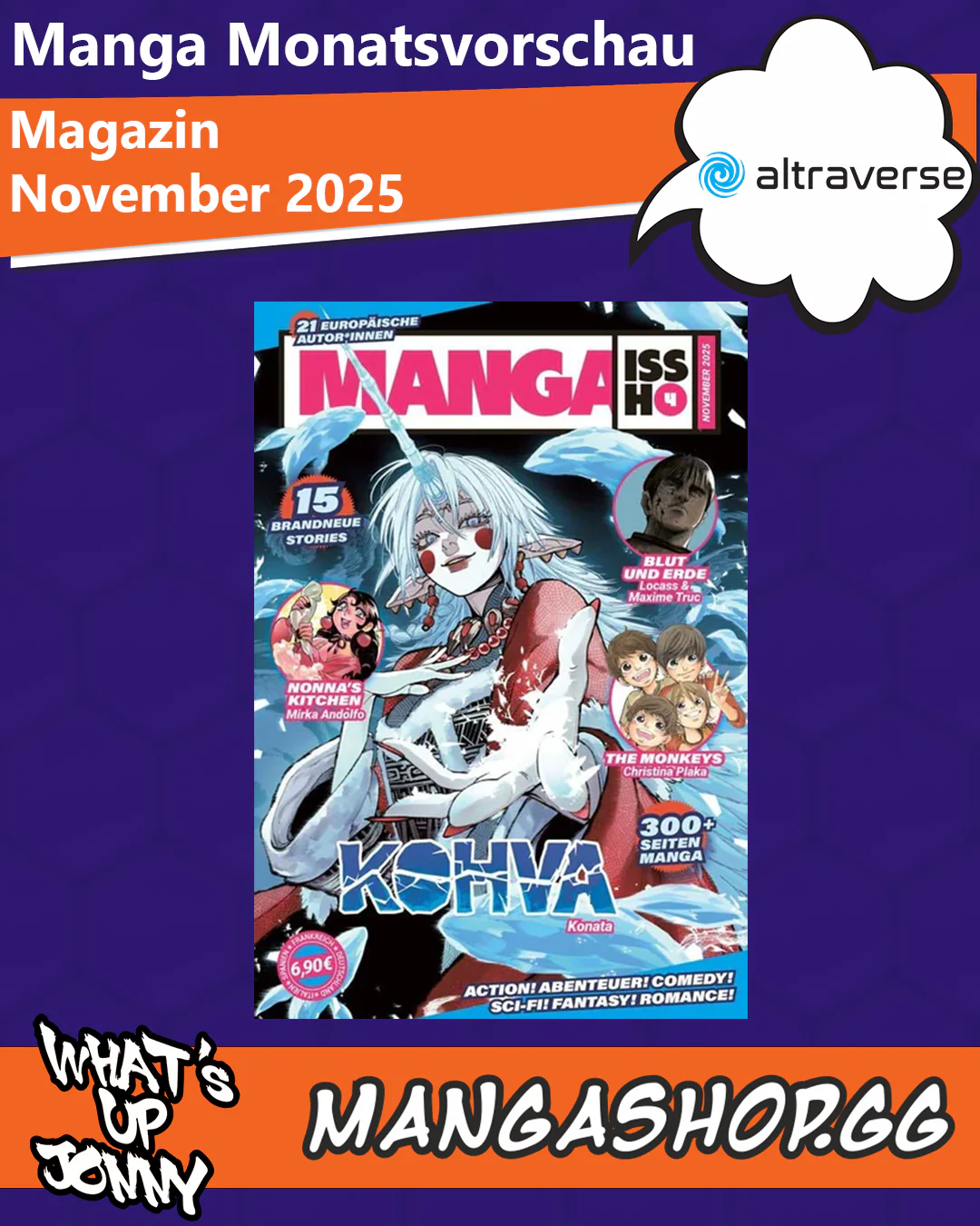 Die Manga Monatsvorschau November 2025
