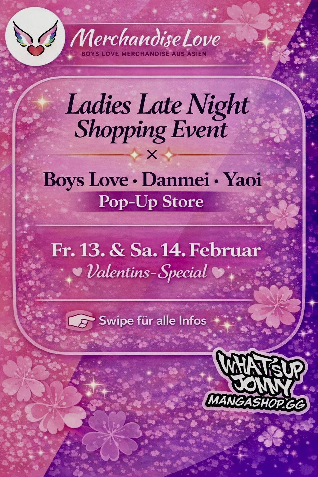 Das Ladies Late Night Shopping Event x Der Boys Love - Danmei - Yaoi - Pop Up Store!