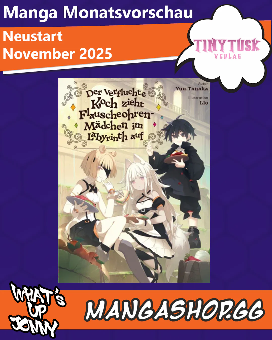 Die Manga Monatsvorschau November 2025