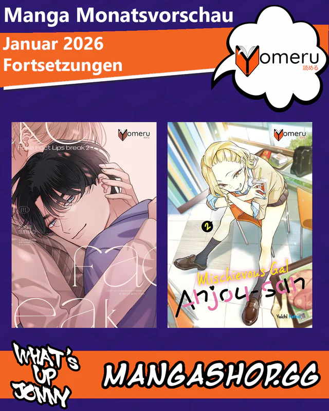 Die Manga Monatsvorschau Januar 2026