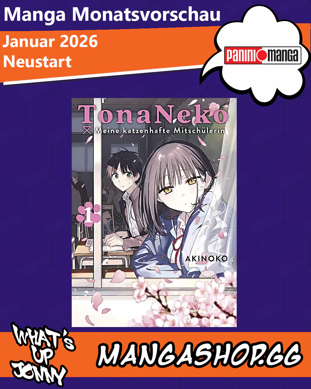 Manga Monatsvorschau Januar 2026