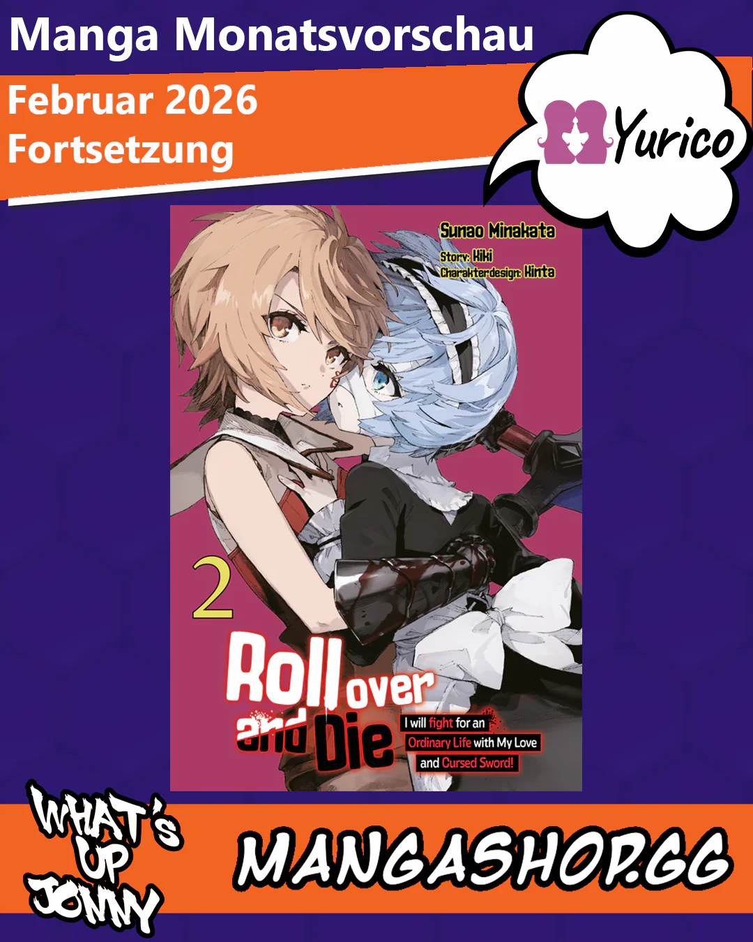 Die Manga Monatsvorschau Februar 2026