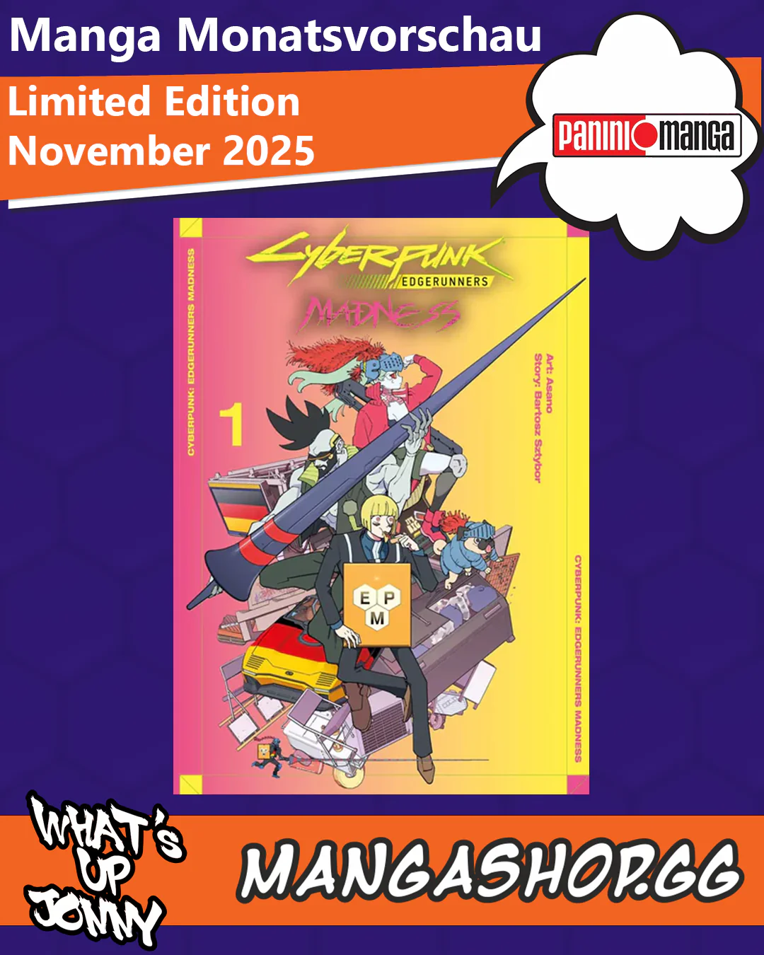 Die Manga Monatsvorschau November 2025
