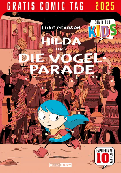 Hilda und die Vogelparade Gratis Comic Tag