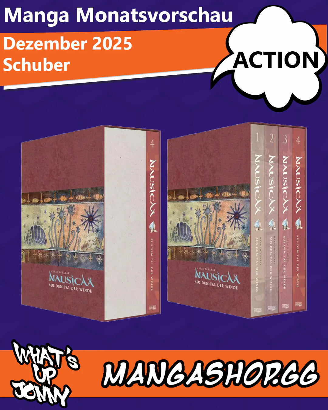 ALLE Action Manga im Dezember 2025!