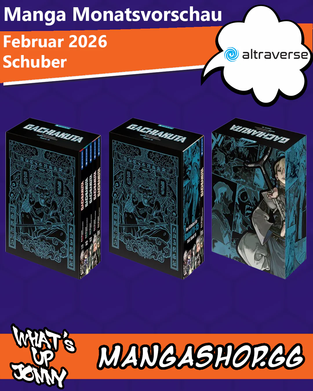 Die Manga Monatsvorschau Februar 2026