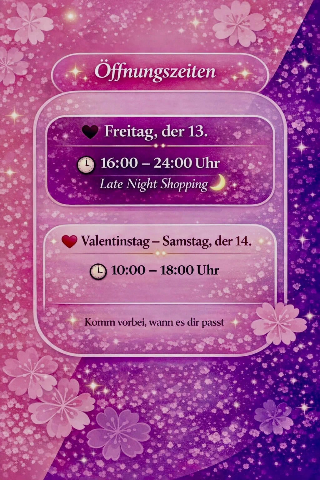 Das Ladies Late Night Shopping Event x Der Boys Love - Danmei - Yaoi - Pop Up Store!