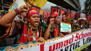 "Makibaka! Huwag Matakot!” (Dare to Struggle! Do Not Be Afraid!)