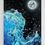 Miniature : oeuvre d'art moderne aquatique paysage nocturne ciel étoilé pleine lune paysage de nuit peint à l'acrylique