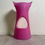 Thumbnail: A futuristic indoor/outdoor Koncord polyethylene bar stool in sweet fuchsia