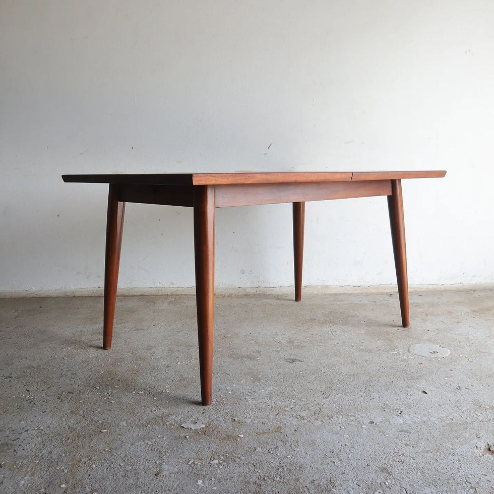 Mid-Century Bakker & Steyger extendable dining room table