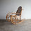 Thumbnail: Mid-Century Thonet style cane bentwood rocking chair