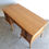 Thumbnail: Stunning Mid-Century oak seven drawer desk