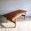 Thumbnail: Stunning extendable slatted mid-century kiaat dining/outdoor table