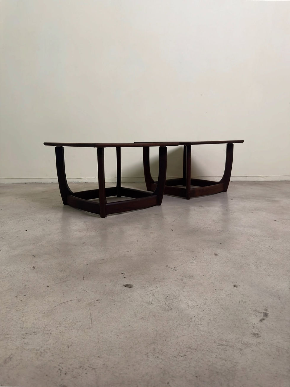 Thumbnail: 2 x Mid-century Airflex coffee tables