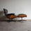 Thumbnail: Black leather Charles and Ray Eames for Herman Miller replica lounge chair 