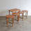 Thumbnail: Mid-Century set of four Carlo Jensen nesting tables and a serving table