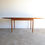 Thumbnail: Danish draw leaf 4 - 8 seater dining room table with 8 Danish chairs