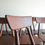 Thumbnail: 8 Mid-Century E.E Meyer imbuia dining room chairs