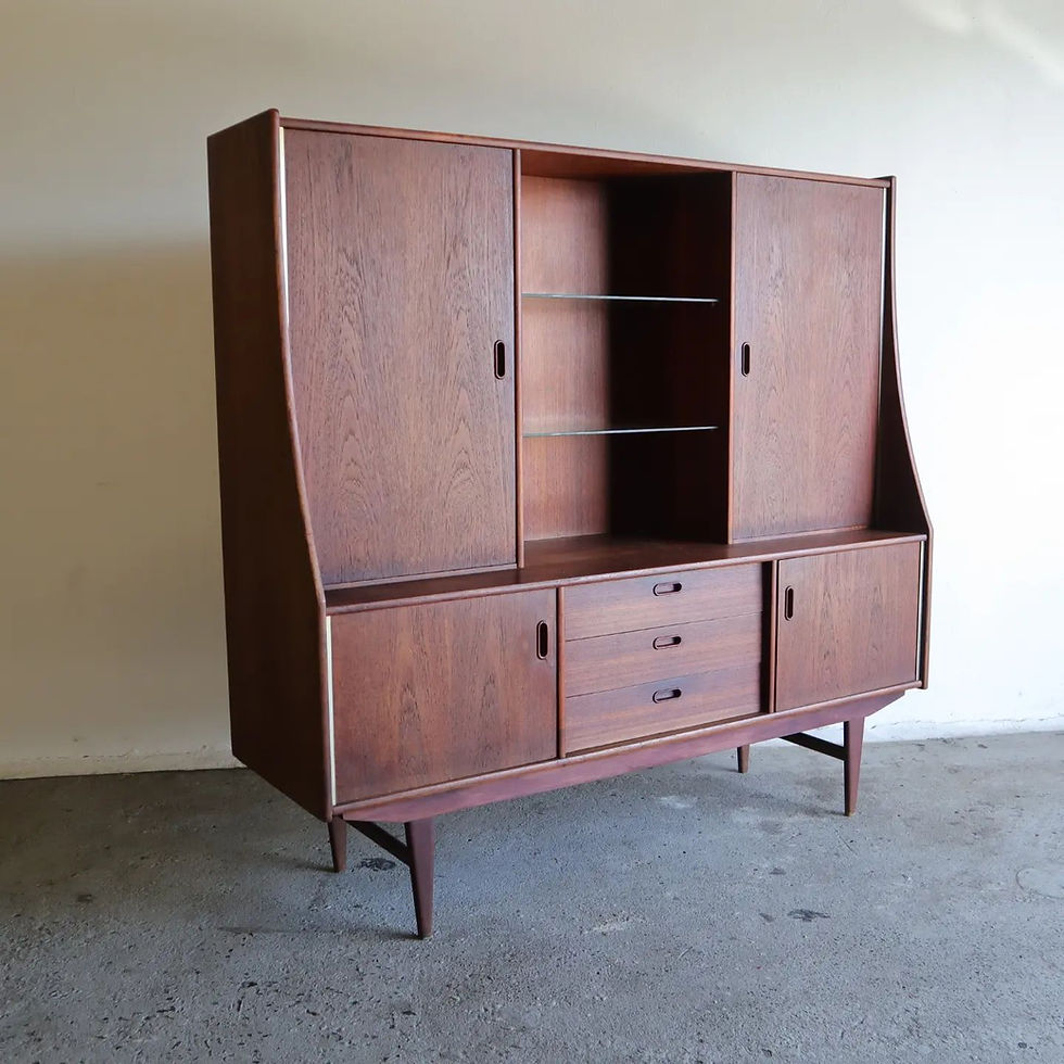 Mid-Century Danish style wall unit