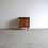 Thumbnail: Mid-Century Two Door Cabinet on Tapered Legs with Brass Capped Feet
