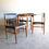 Thumbnail: Danish draw leaf 4 - 8 seater dining room table with 8 Danish chairs