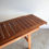 Thumbnail: Stunning extendable slatted mid-century kiaat dining/outdoor table