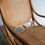 Thumbnail: Mid-Century Thonet style cane bentwood rocking chair