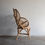 Thumbnail: Stunning cane occasional flower chair 