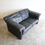 Thumbnail: Mid-Century Swedish Stega HM Swiss Seats leather loveseat