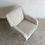 Thumbnail: 2 Mid-Century armchairs with capped feet